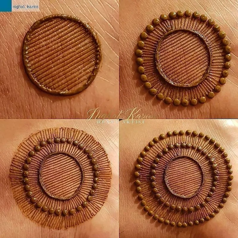 Easy Mehndi Designs 2021 step by step