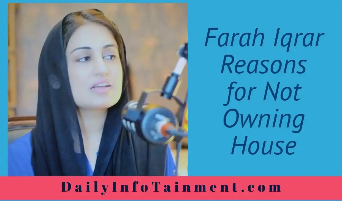 Farah Iqrar Goes Viral: Why This Popular Anchor Refuses to Build Her Own House