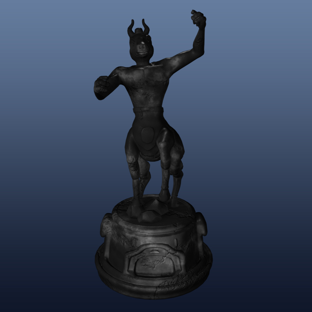 Knight black - 3D modelling - Maya