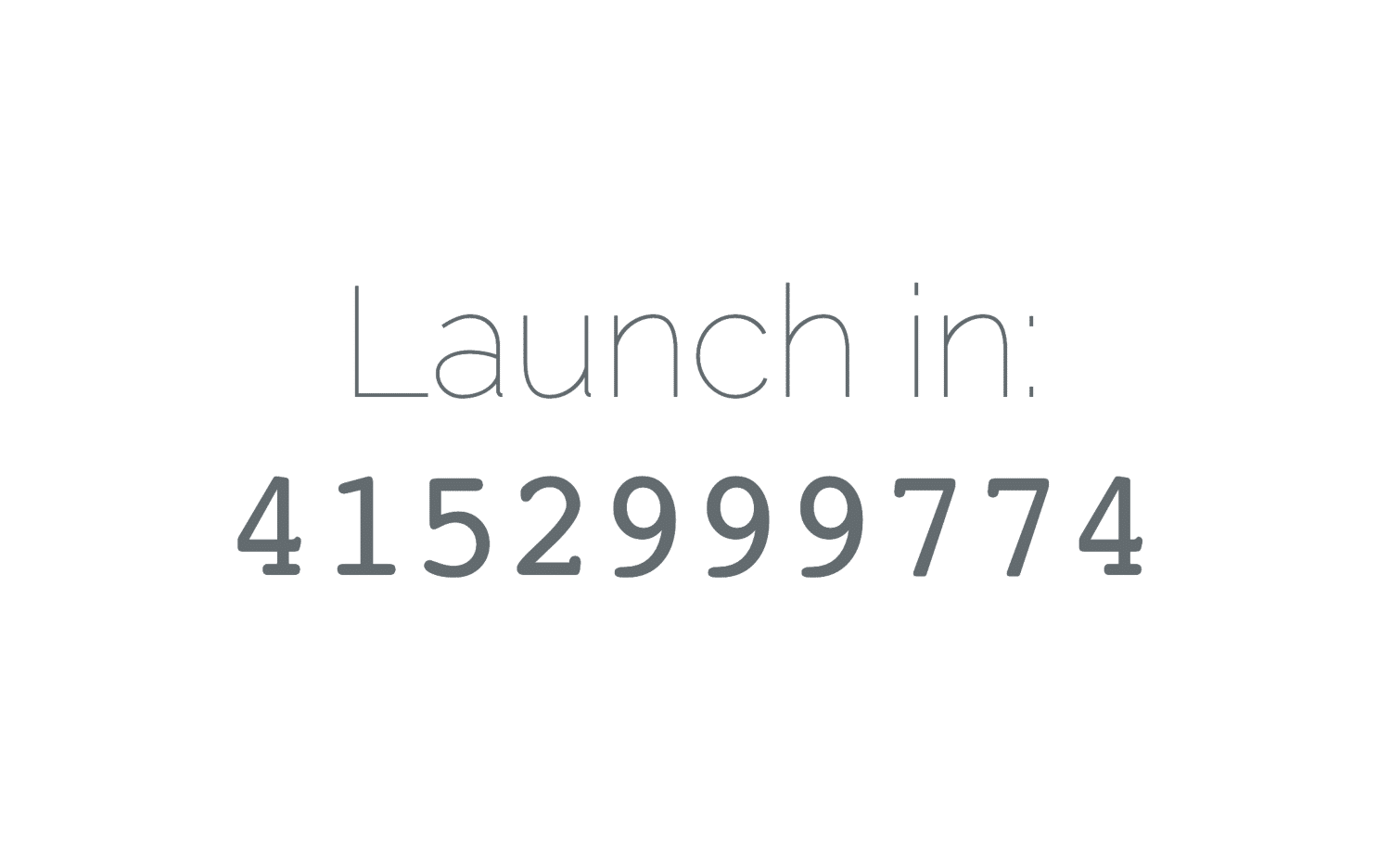 JavaScript Website Launch Countdown in Laravel - Daniel Gockel's Blog
