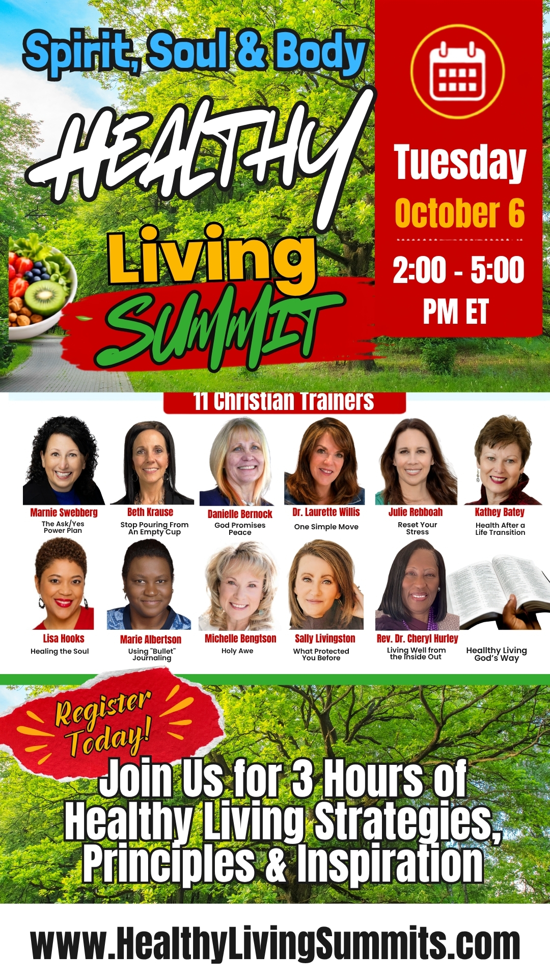 Danielle speaking at healthy living online summit