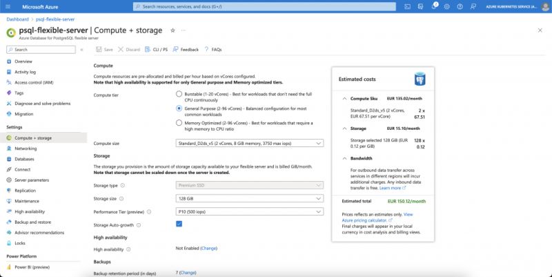 Postgresql Flexible Server On Azure With Connectivity Method Set To - Download Modern Colorful Background | Mobile