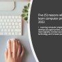 Five (5) Reasons Why You Should Learn Computer Programming In 2022 ...