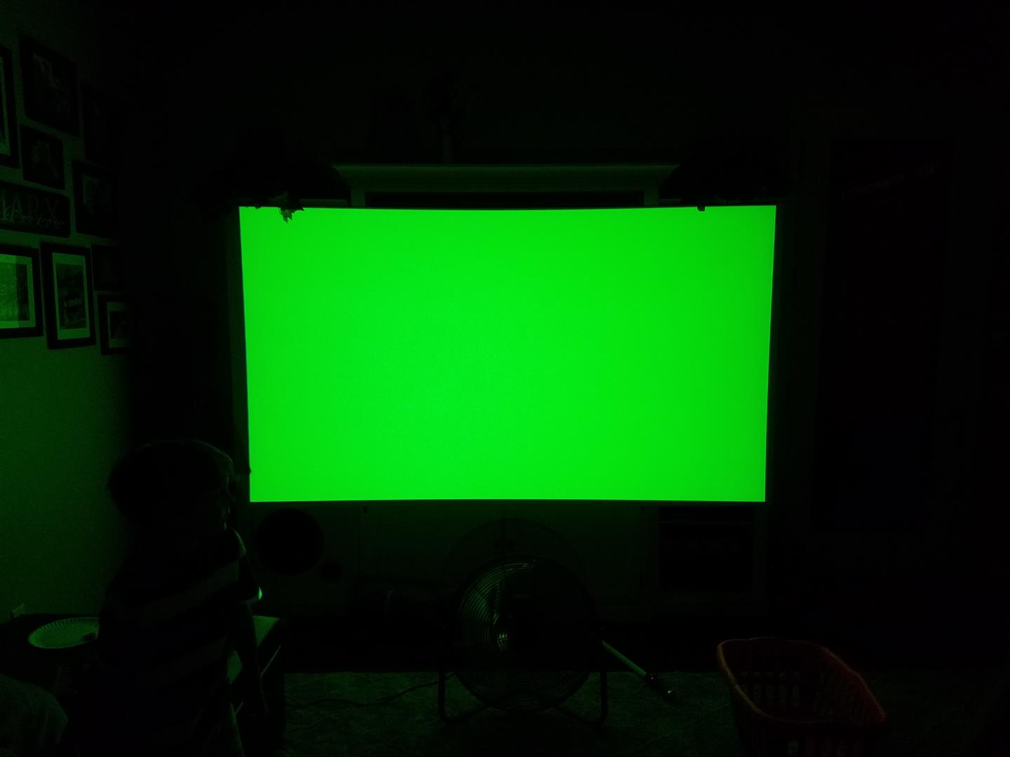 Weekend Project Build a 108″ DIY Projector Screen for 28 blog for