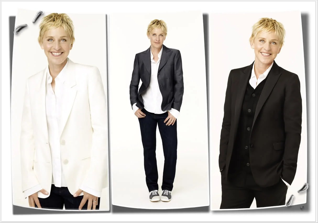Style Icon Dress Like Ellen Degeneres Dapperq Queer Style