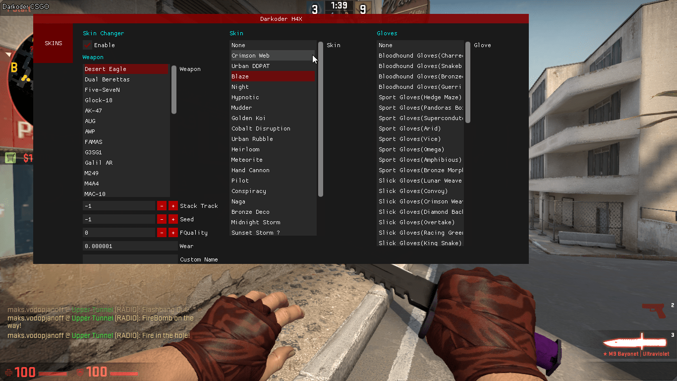 Skinchanger.cc works pretty well, thanks to its developer (sporti), it has become free for everyone. Cs Go Skin Changer Darkoder Cheats And Private Softwares