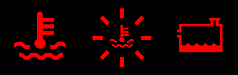 Bmw warning lights coolant