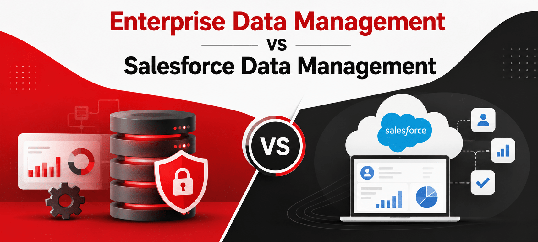 Enterprise Data Management vs Salesforce Data Management