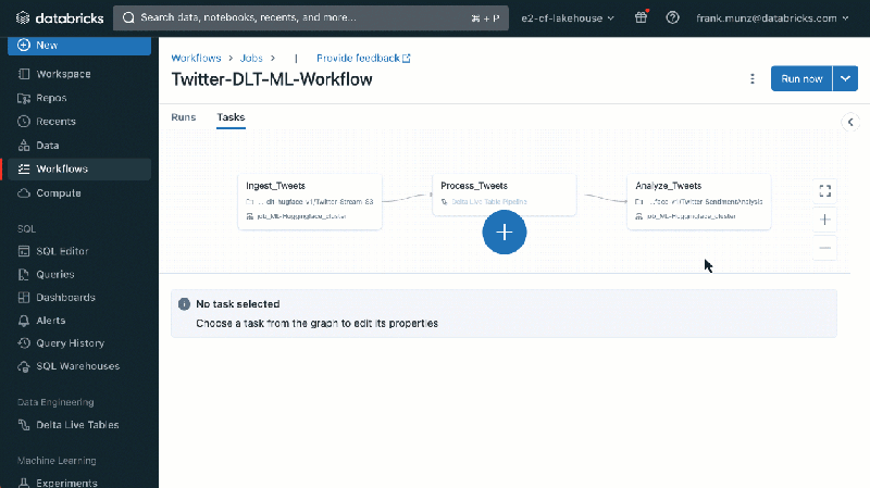 Optimizing Data Workflows A Deep Dive Into Automation With Databricks Delta Lake - Creative Mountain Illustration - 4K