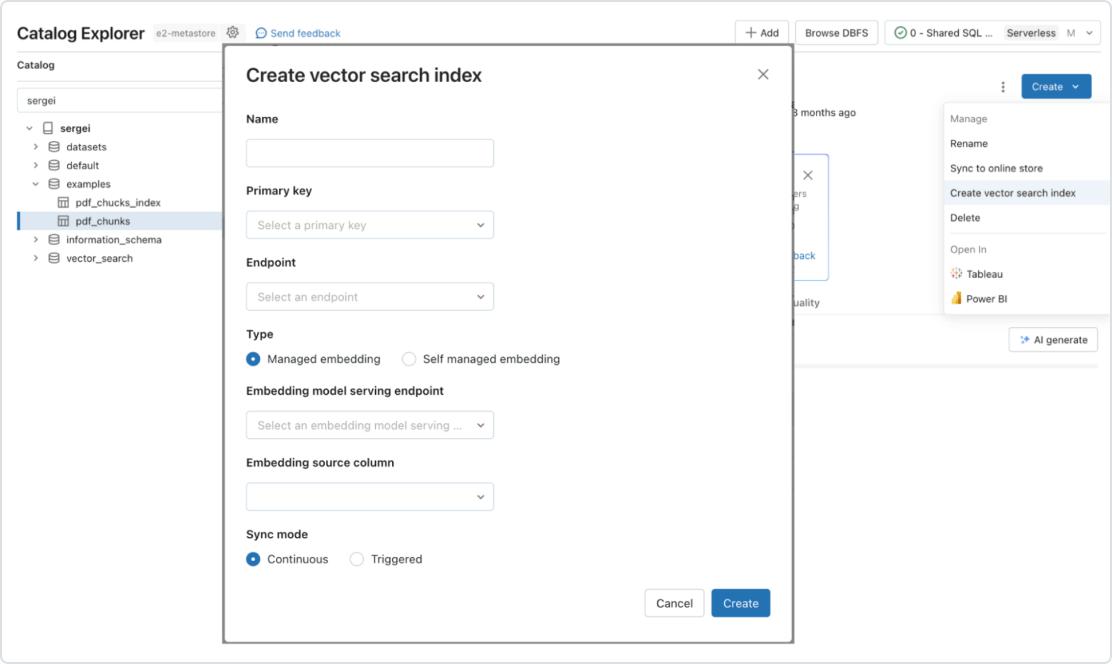 Vector Search | Databricks
