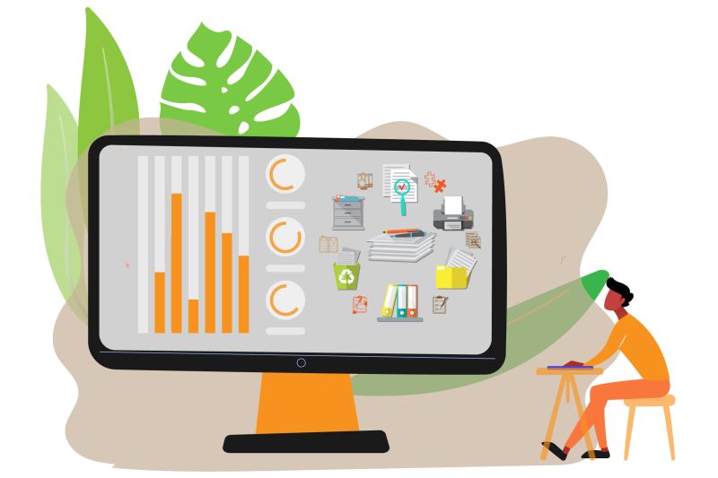 Document Conversion Tools And Strategies - Download Amazing Colorful Illustration | 4K