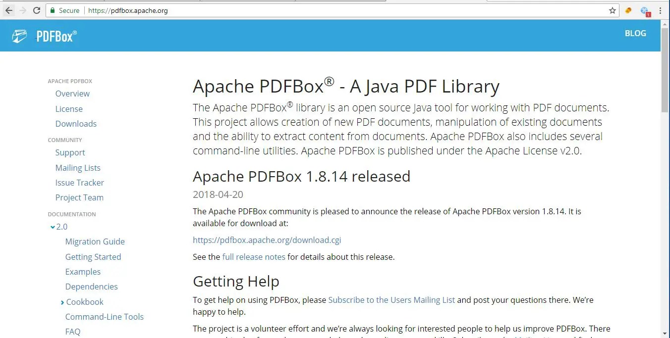 Java pdf на русском. Библиотеки java.