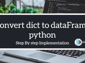 Convert dict to dataFrame python