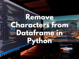 Remove Characters from Dataframe in Python