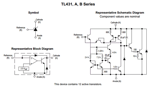 Tl431 Datasheet Precision References Motorola