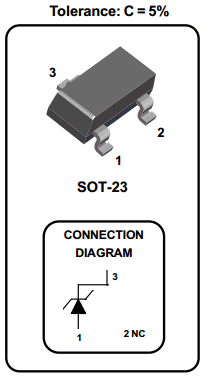 Bzx84c7v5 Datasheet Pdf 7 5v Zener Diode
