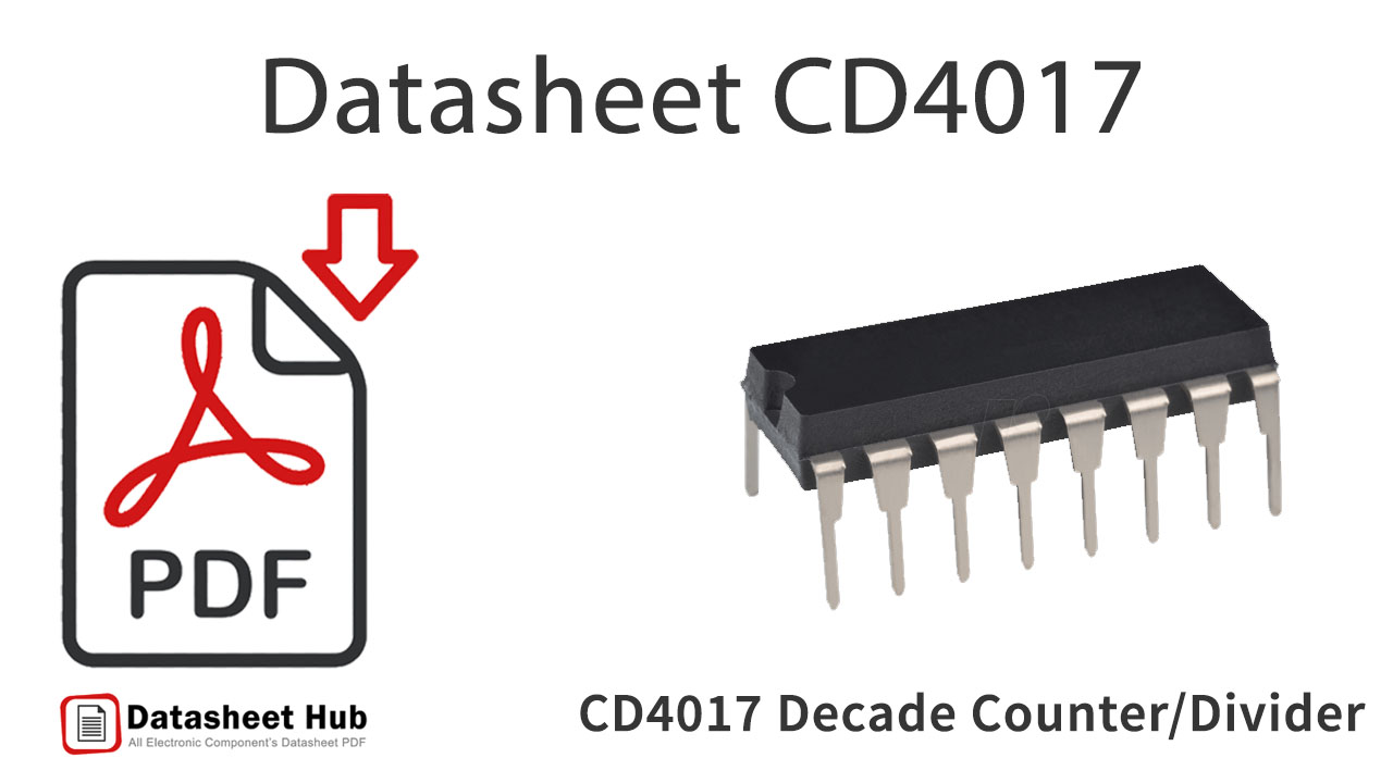 CD4017 Decade-Counter-Divider-IC-Datasheet