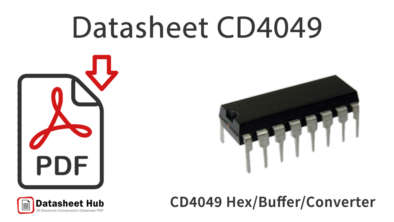 CD4049 Hex-Buffer-Converter-IC-Datasheet