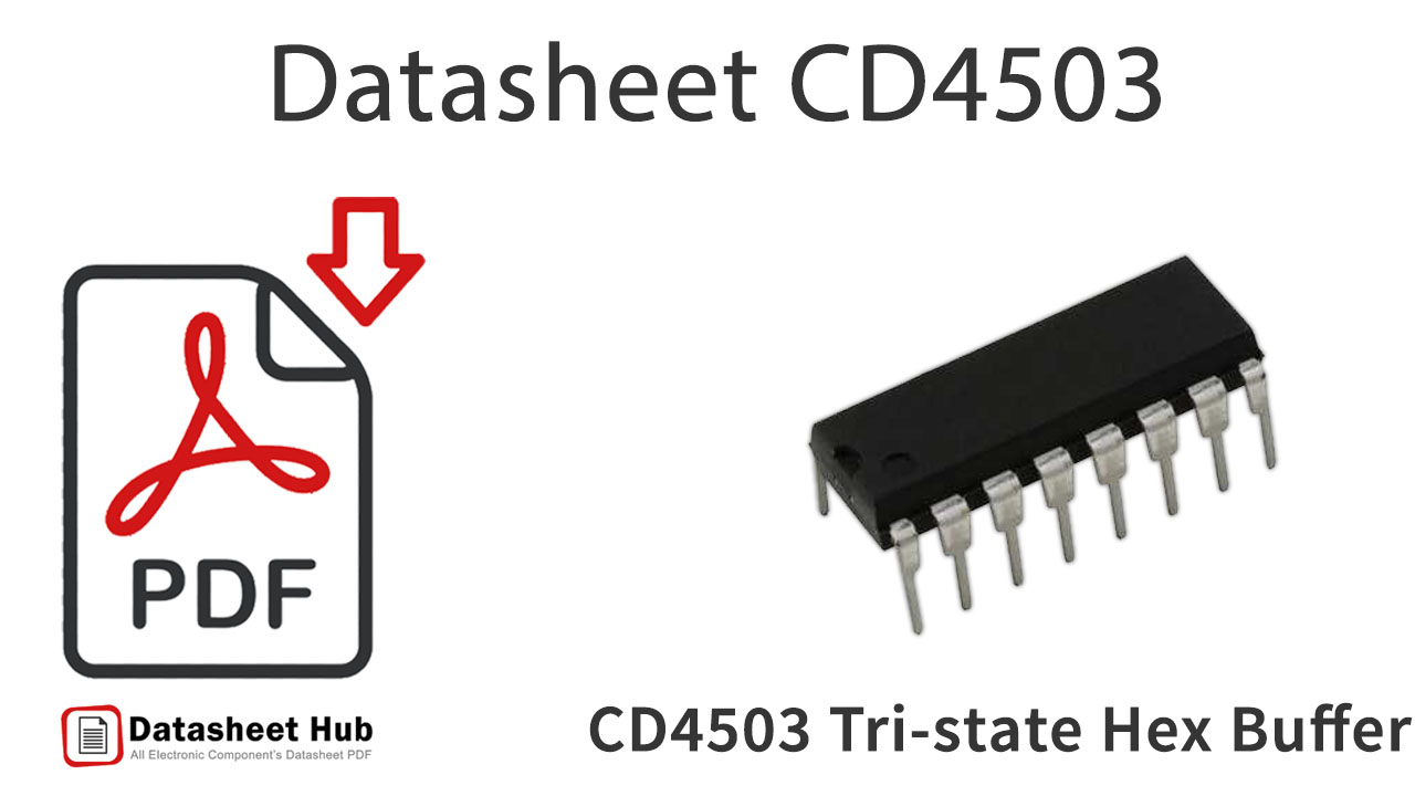 CD4503 Tri-state Hex-Buffer-IC-Datasheet