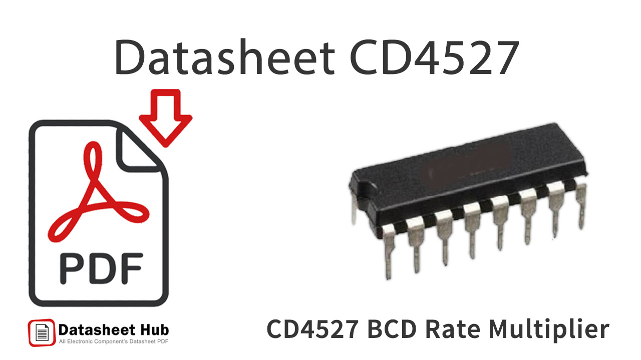 CD4527 BCD Rate Multiplier-IC-Datasheet