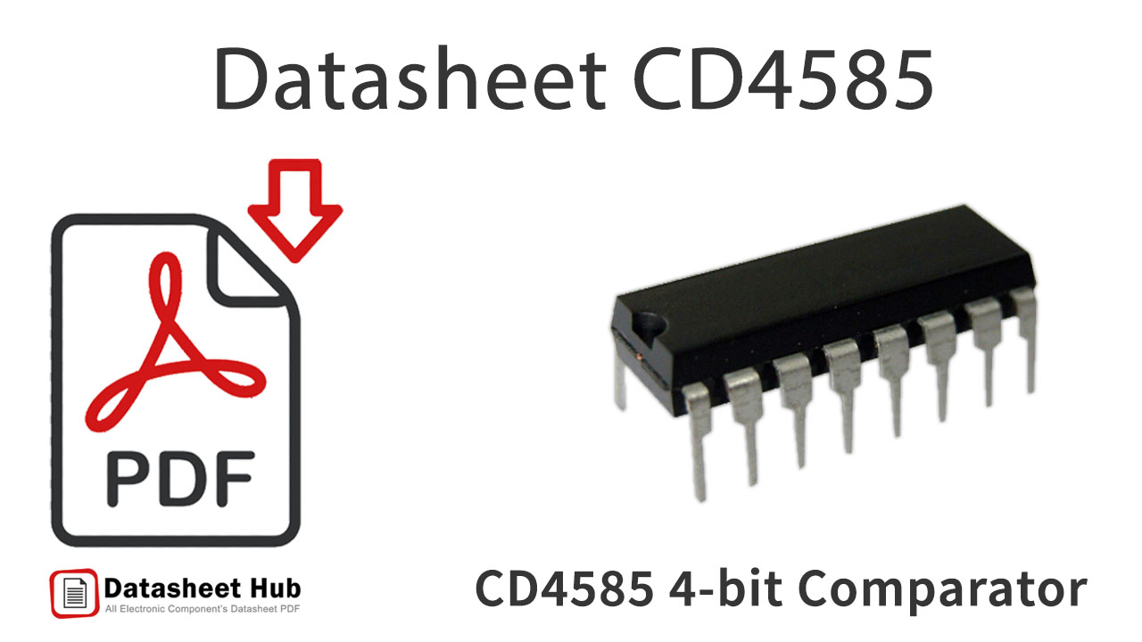 CD4585 4-bit Comparator-IC-Datasheet