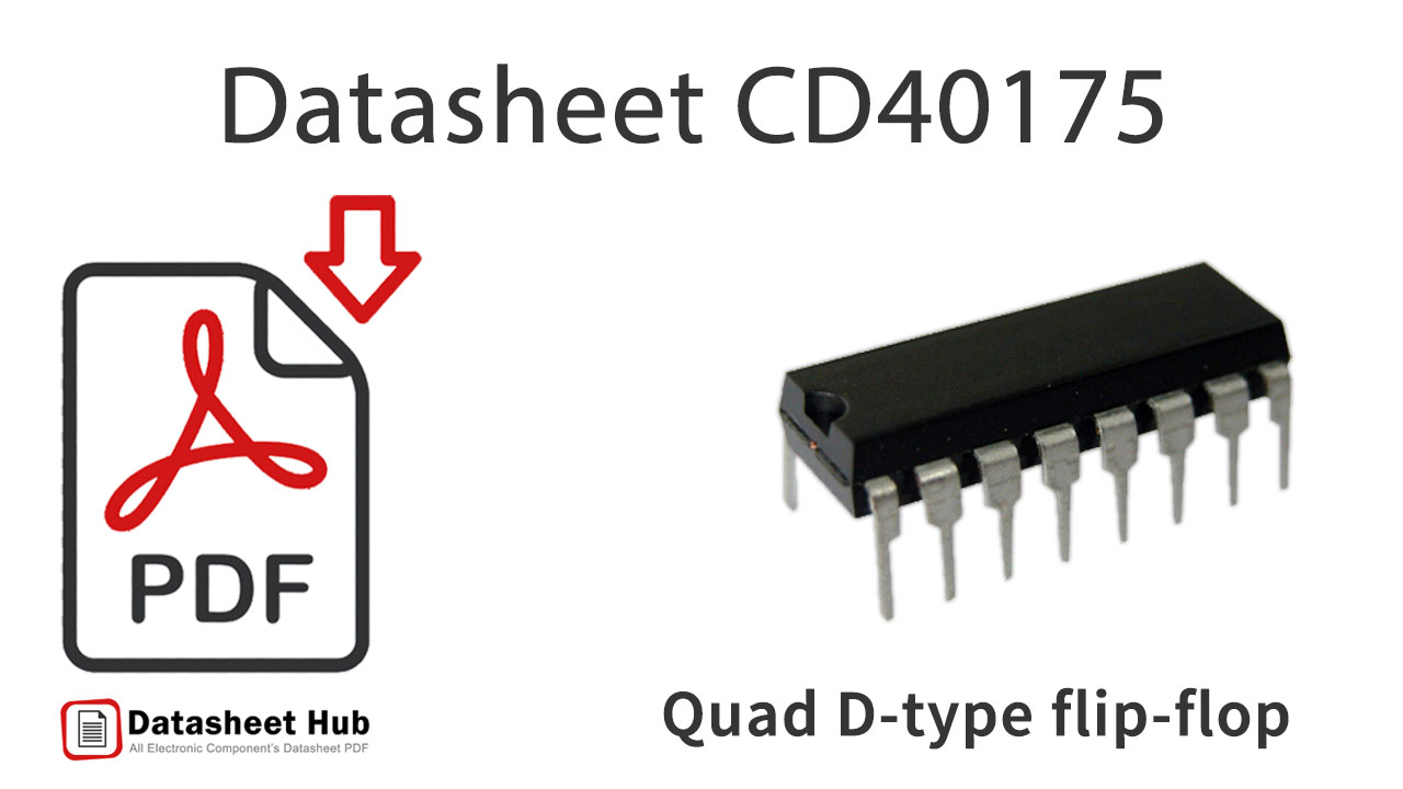 Quad D-type flip-flop-IC-Datasheet