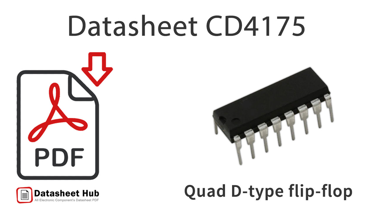 Quad D-type flip-flop-IC-Datasheet