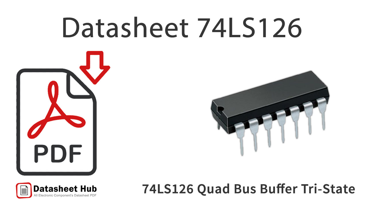 74LS126 Quad-Bus-Buffer-Tri-State -IC-Datasheet