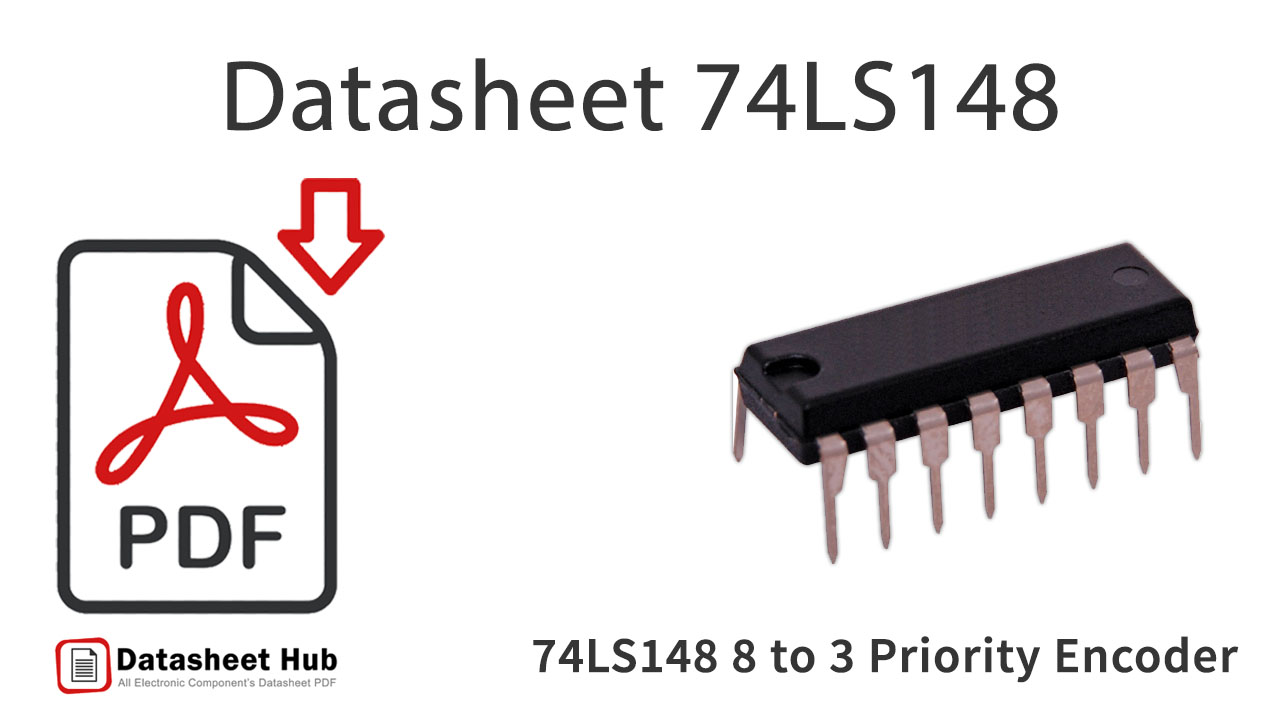 74LS148 8 to 3 Priority Encoder-IC-Datasheet