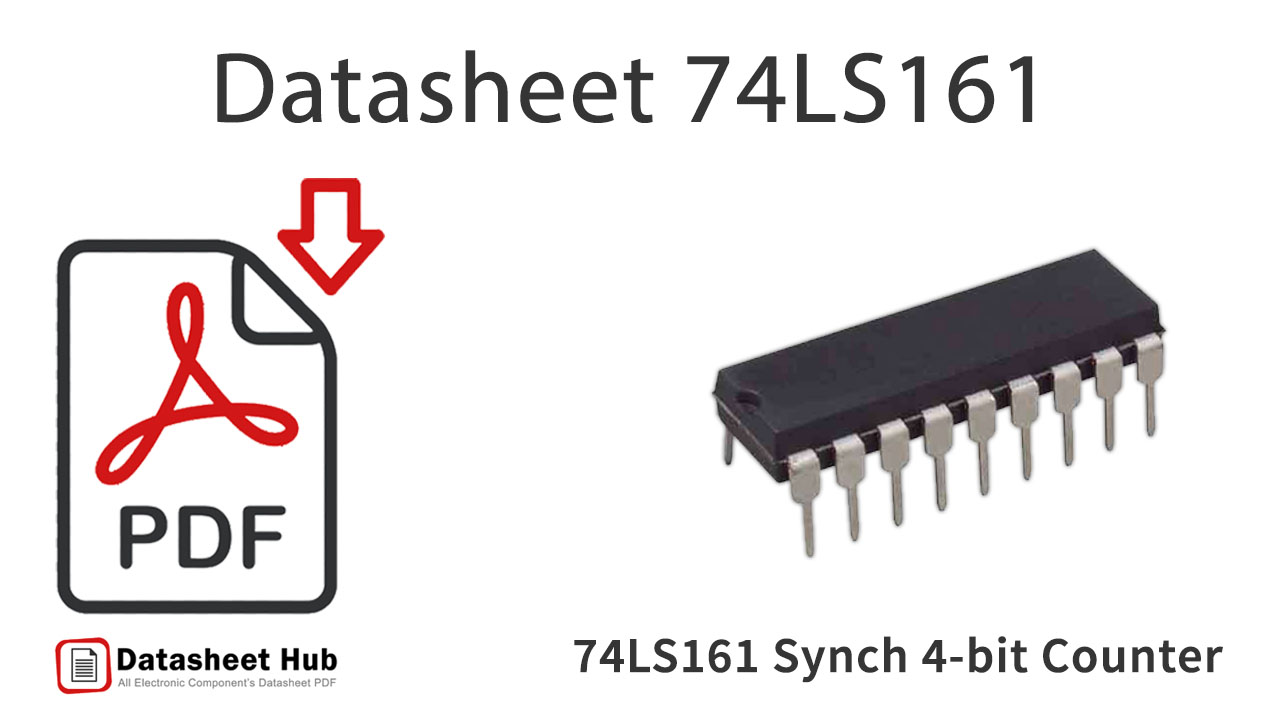 74LS161 Synch 4-bit Counter-IC-Datasheet