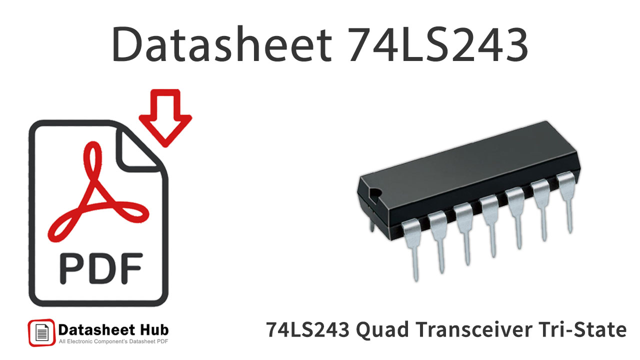 74LS243 Quad-Transceiver-Tri-State - IC-Datasheet