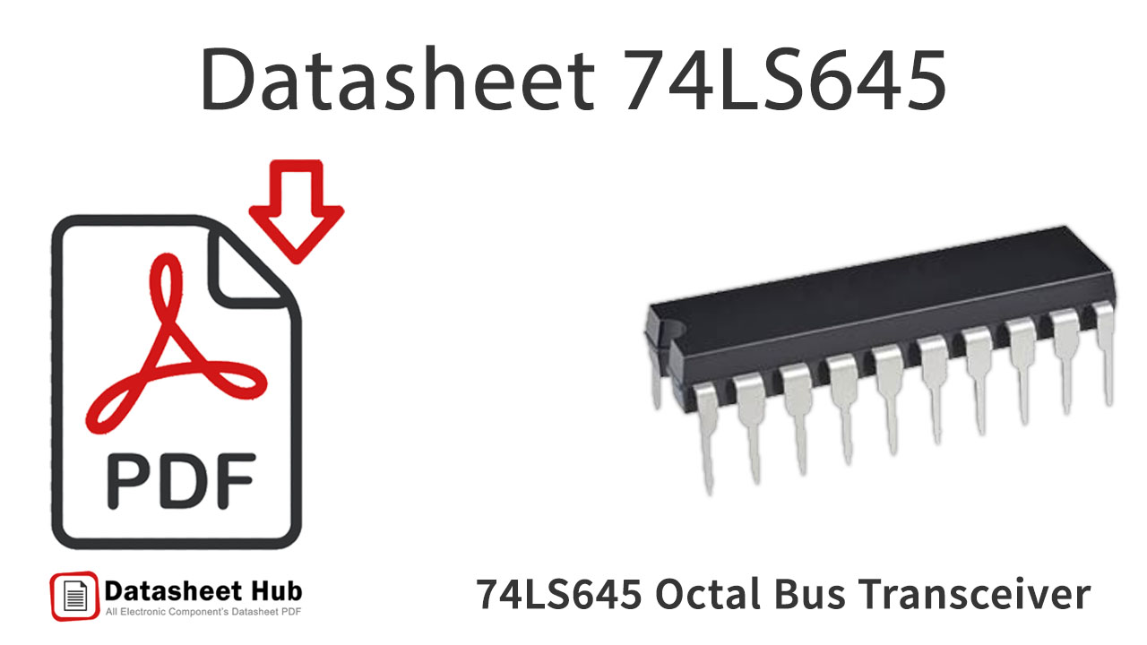 74LS645 Octal Bus Transceiver Tri-State-IC-Datasheet