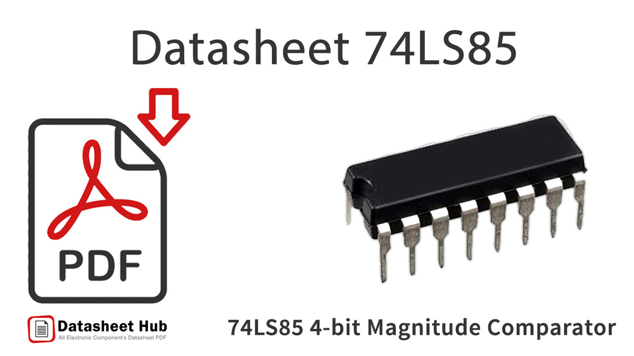 74LS85 4-bit Magnitude Comparator-IC-Datasheet