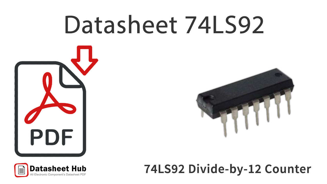 74LS92 Divide-by-12-Counter-IC-Datasheet