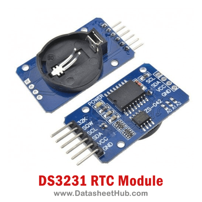 DS3231-Precision-I2C-Real-Time-Clock-Module