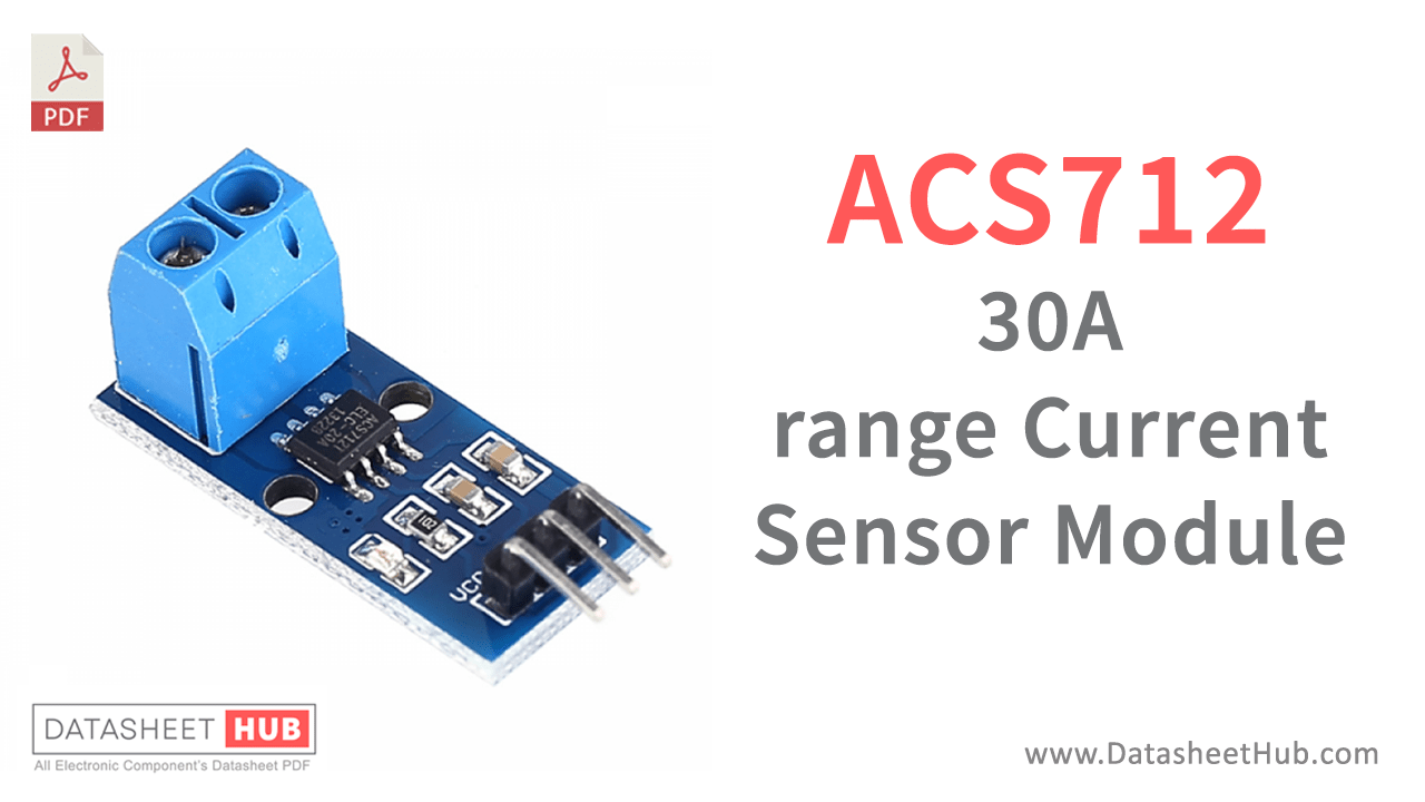 ACS712 30A range Current Sensor Module