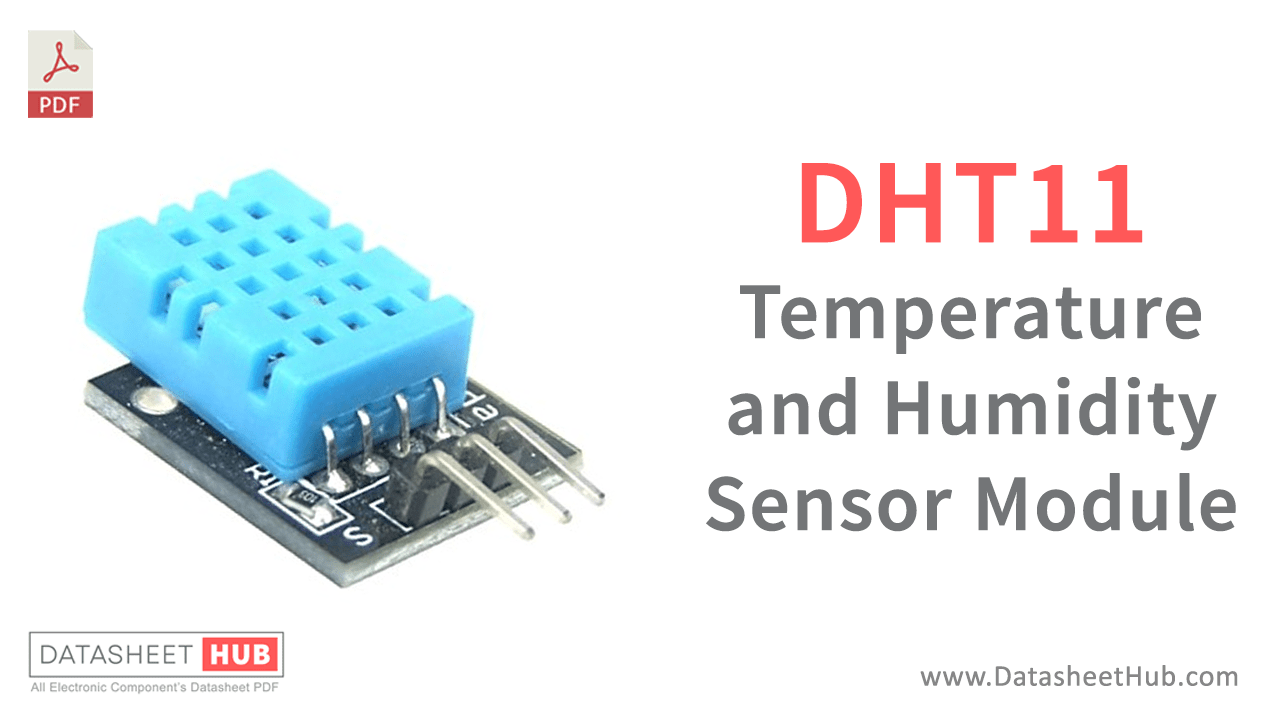 DHT11 Temperature and Humidity Sensor Module