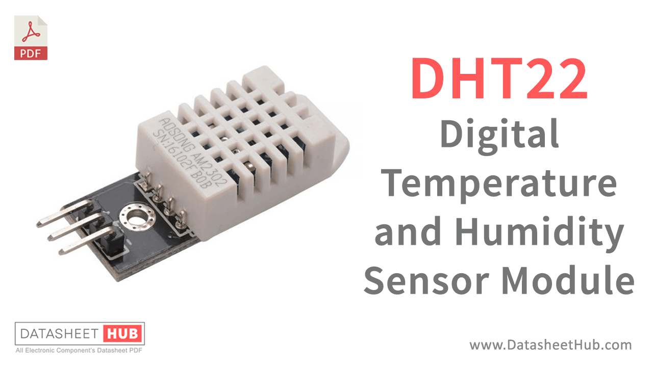 DHT22 Digital Temperature and Humidity Sensor Module 