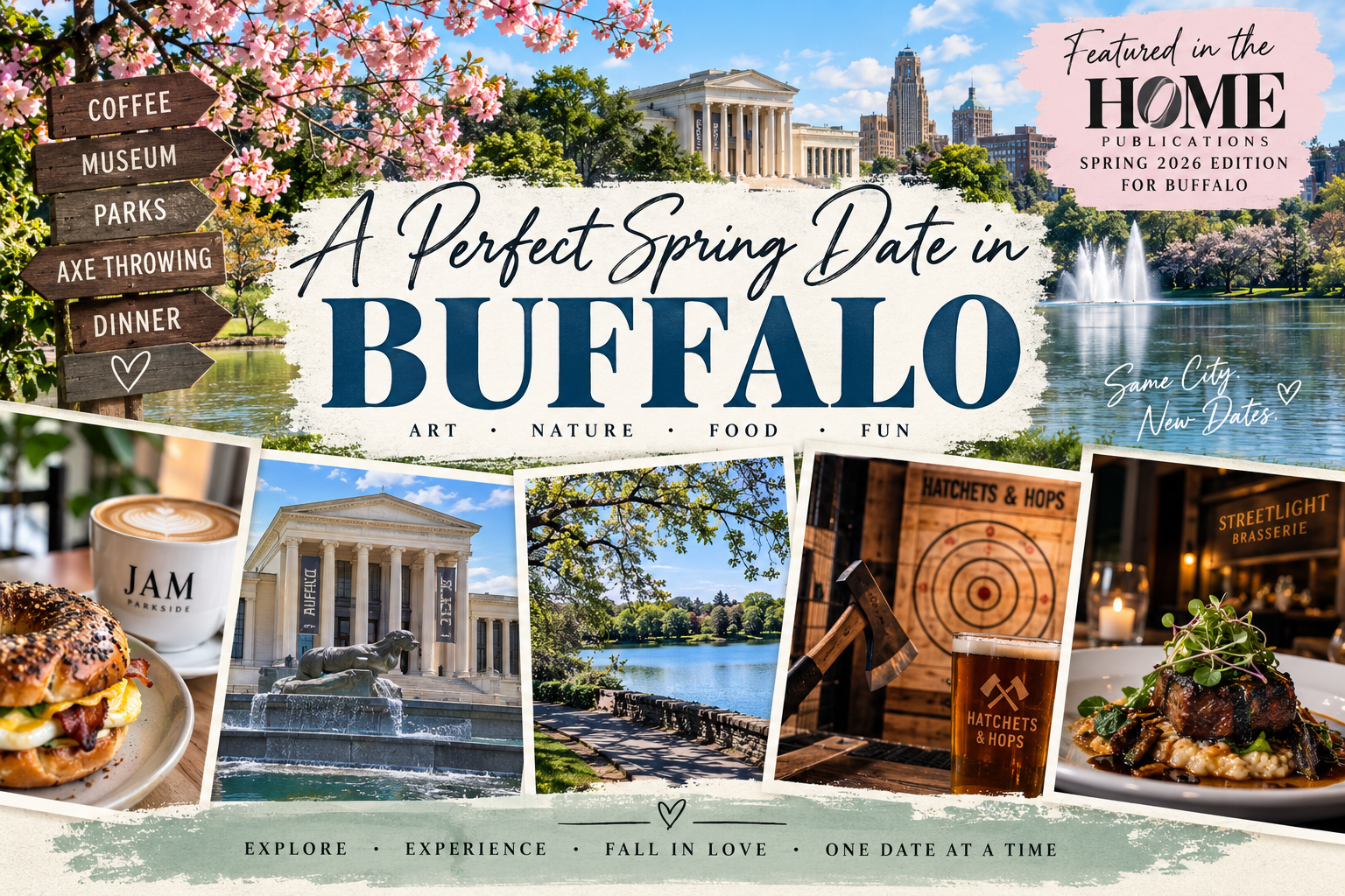 A Playful Spring Date in Buffalo, NY