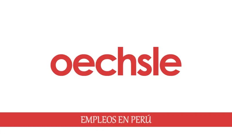 Trabajo disponible en Oechsle para personal sin experiencia