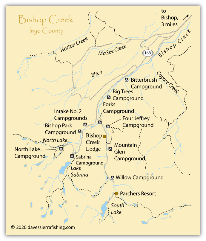 Bishop Creek Inyo County Alchetron The Free Social Bishop Creek Map 