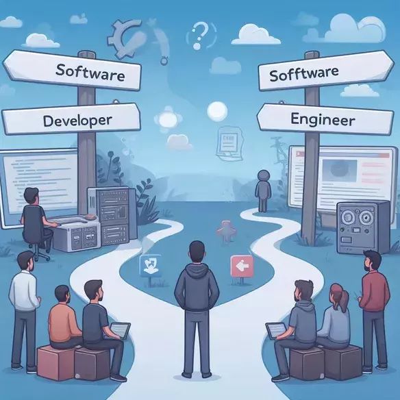 Redshift Recruiting Llc On Linkedin Software Developer Vs Software - Vintage Illustrations - Perfect Ultra HD Collection