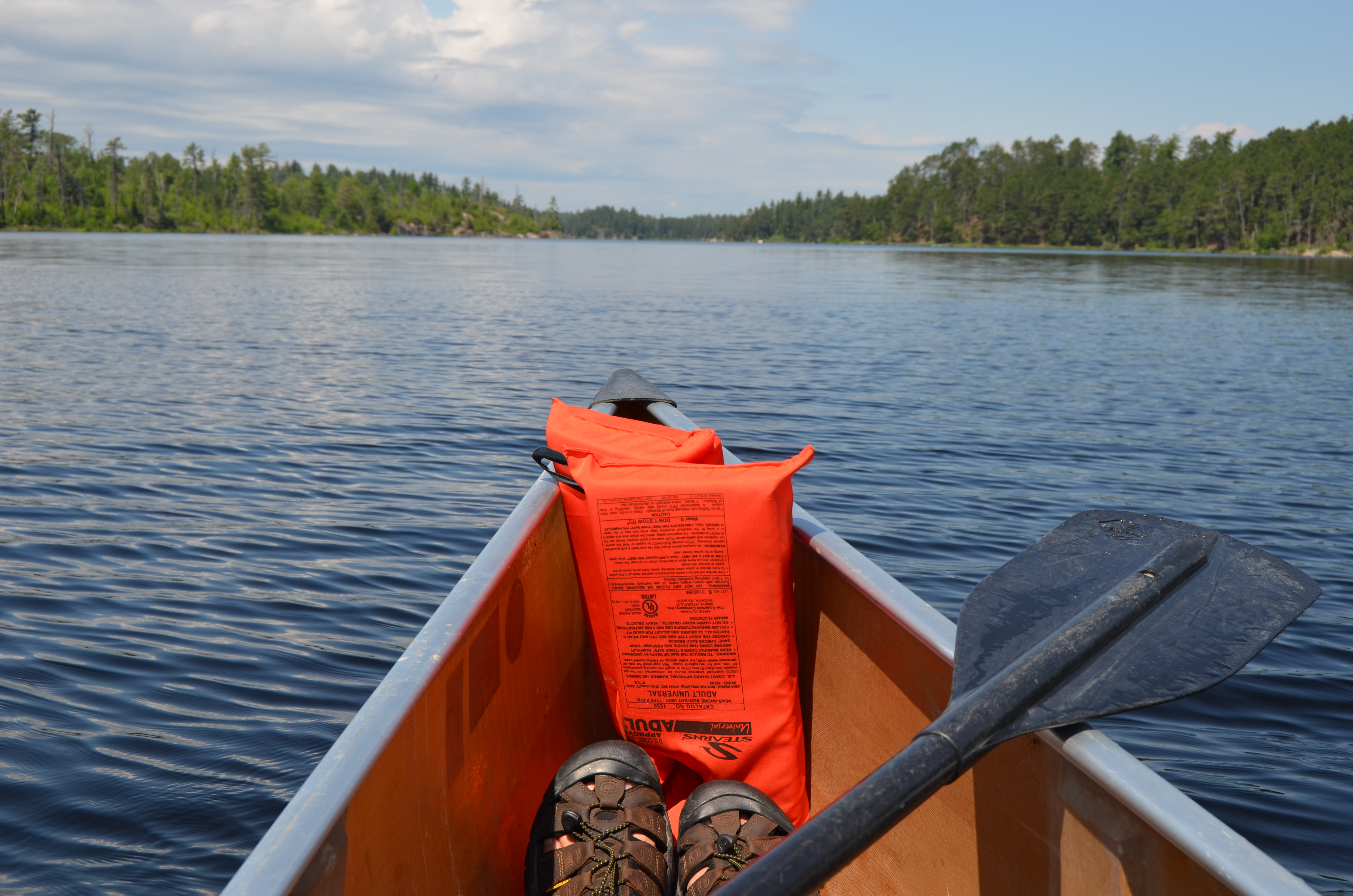 Canoe tripping David Needham