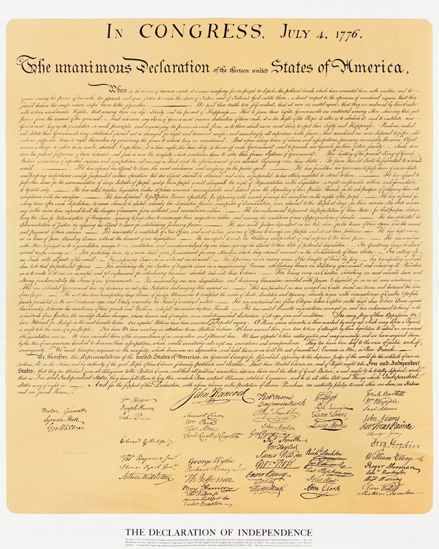 The United States Declaration of Independence – David Perry & Associates