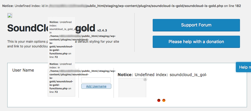 SoundcloudGoldError