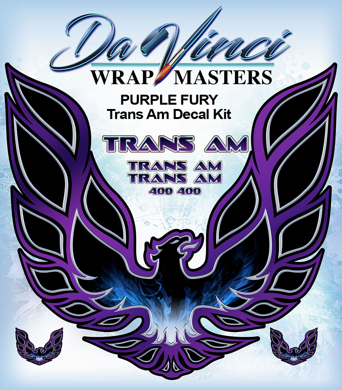 Purple Fury TransAm Kit - DaVinci Wrap Masters