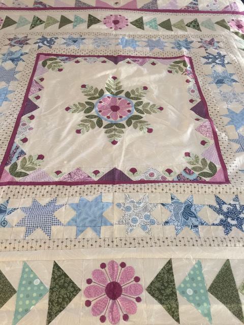 snowflake medallion quilt pattern