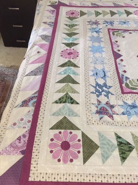 snowflake medallion quilt pattern