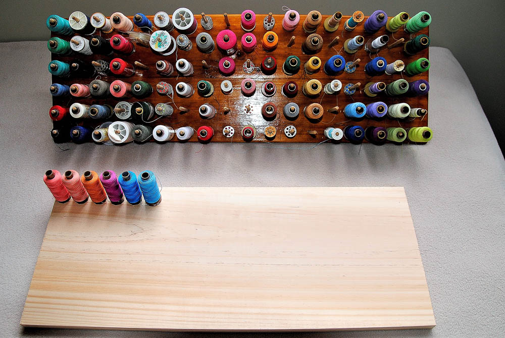 DIY Thread and Bobbin Holder Tutorial Days Filled With Joy