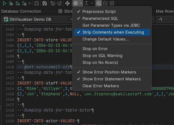Sending Comments To Database In Dbvisualizer - Incredible Space Wallpaper - HD